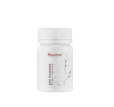 Пудра для очищення шкіри SOS Powder For Skin Cleansing Massena, 50 мл