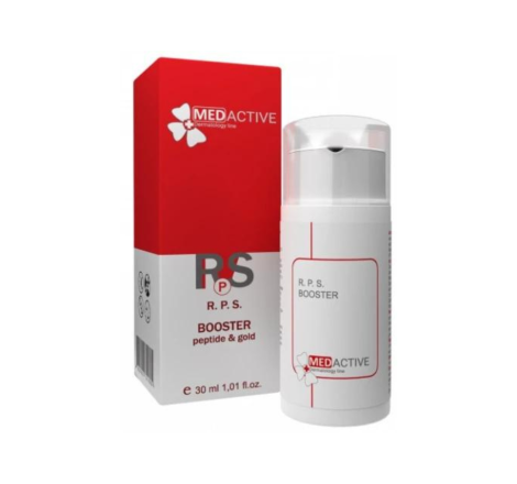 Мультипептидний антивіковий бустер & Gold R.P.S. BOOSTER Peptide & Gold Med Active, 30 мл