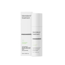 Нічний крем-гель для жирної шкіри обличчя з акне Blemiderm Treatment Mesoestetic, 50 мл