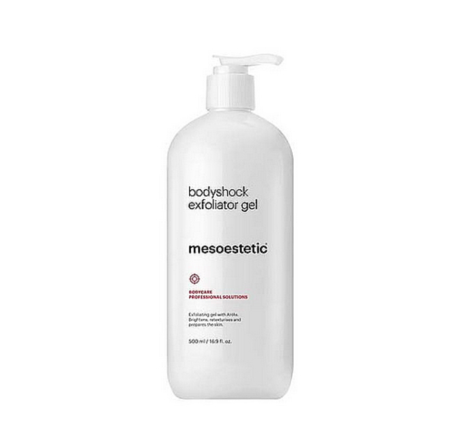 Гель-пілінг для тіла бодішок Bodyshock Exfoliator Gel Mesoestetic, 500 мл