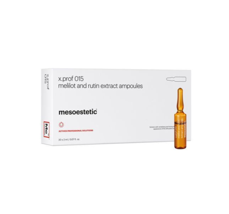 x.prof 015 Екстракт Донніку (буркуну) 0,03% + Рутин 3% Melilit And Rutin Extract Mesoestetic, 2 мл