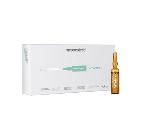 Мезогиал вітамін C 20% (ампула) + гіалуронова к-та 2,5 мг/мл (ампула) Mesohyal Vitamin C Mesoest...