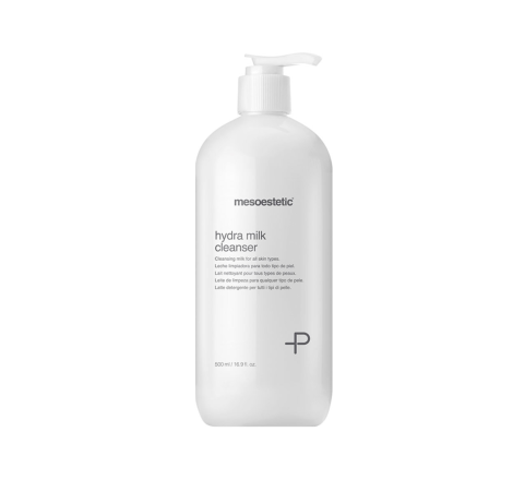 Очищуюче зволожуюче молочко для обличчя Hydra Milk Cleanser Mesoestetic, 500 мл