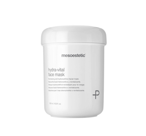 Зволожуюче-живильна  маска для обличчя Гідро-Вітал Hydra-vital face mask Mesoestetic, 500 мл