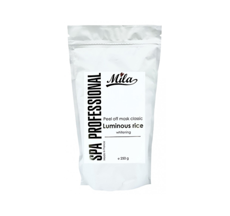 Альгінатна маска класична порошкова 'Білий рис' Peel Off Mask Whitening Luminous Rice Mila, 250 г