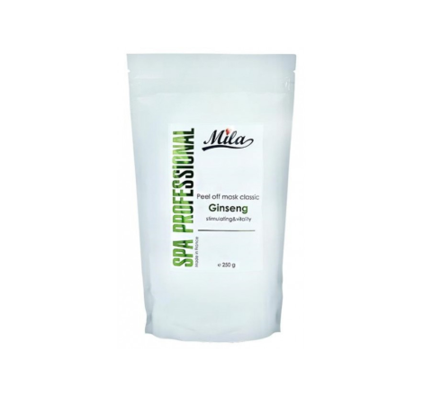 Альгінатна маска класична порошкова 'Женьшень' Mask Classic Vitaliti Powder Мila, 250 г