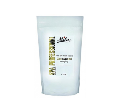 Альгінатна маска класична порошкова 'Золото і перли' Mask Peel Off Gold & Pearl Мila, 250 г