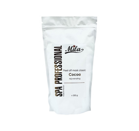 Альгінатна маска класична порошкова 'Какао'  Rejuvenating Peel Off Mask Cocoa Мila, 250 г
