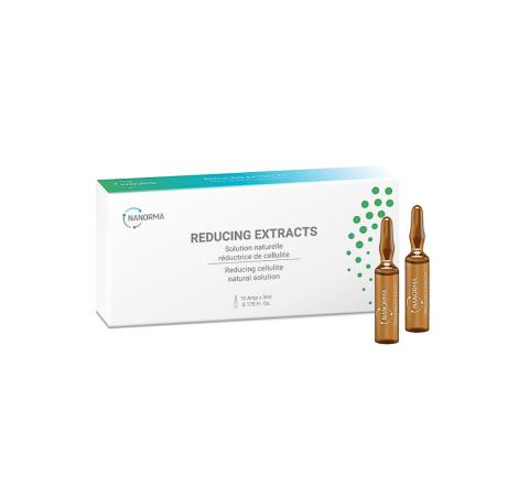 Виражена ліполітична, протинабрякова, лімфодренажна дія Reducing Extracts Nanorma, 5 мл