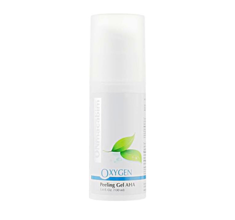 Очищувальний гель-пілінг для обличчя з AHA-кислотами Oxygen Peeling Gel AHA Onmacabim, 100 мл