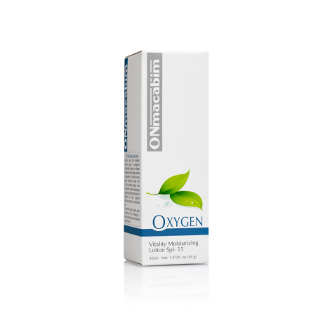 Зволожуюча емульсія для обличчя з SPF 15 Oxygen Vitality Moisturizing Lotion Onmacabim, 50 мл   ...