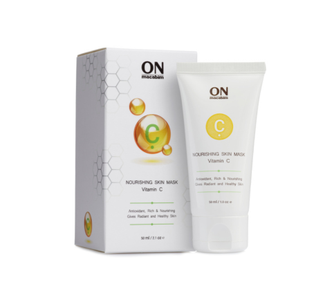 Поживна маска для всіх типів шкіри обличчя VC Nourishing Skin Mask Vitamin C Onmacabim, 50 мл                                                         