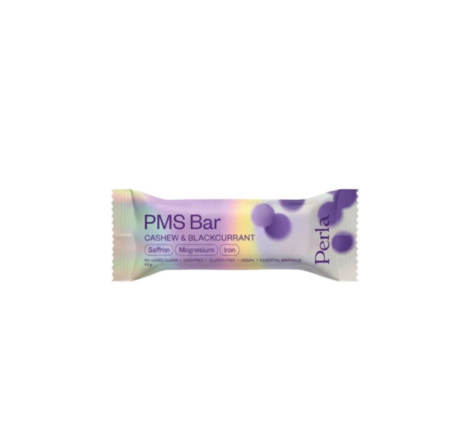 Функціональний батончик зі смаком чорної смородини та кеш’ю PMS Bar Perla Helsa, 45 г