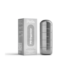 Органайзер для вітамінів 'Срібло' Pill Organizer Perla Helsa, 1 шт