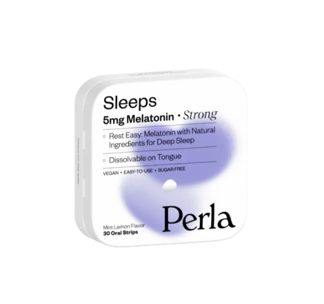 Дієтична добавка мелатонін для сну Melatonin Strong 5 мг Perla Helsa, 30 шт