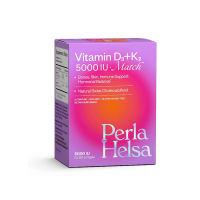 Вітамін Д3 + K2 MATCH 5000 IU + 75 mcg Perla Helsa, 60 капсул