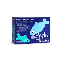 KIDS Омега 3 із тунця з DHA формулою Kids Omega 3 Tuna Brain & Body Power Dietary Supplement Perla Helsa, 120 шт