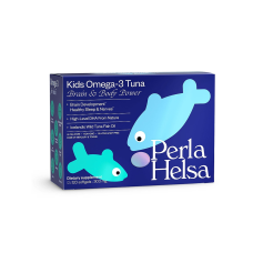 KIDS Омега 3 із тунця з DHA формулою Kids Omega 3 Tuna Brain & Body Power Dietary Supplement Perla Helsa, 120 шт