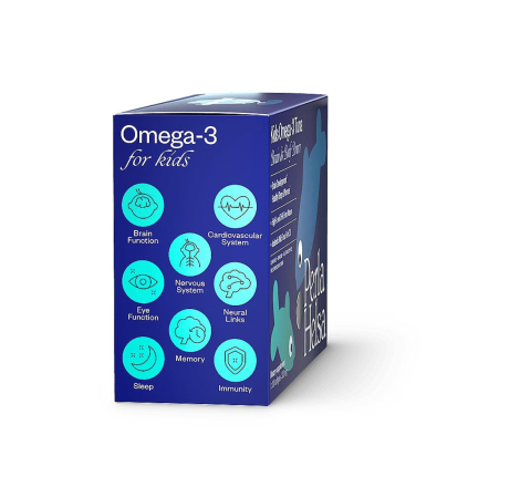 KIDS Омега 3 із тунця з DHA формулою Kids Omega 3 Tuna Brain & Body Power Dietary Supplement Per...
