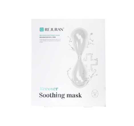 Заспокійлива маска для відновлення шкіри обличчя Recover Soothing Mask Rejuran, 1 уп (5 шт)