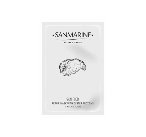 Відновлююча маска з протеїнами устриці Repair Mask With Oyster Proteins Sanmarine, 1 шт