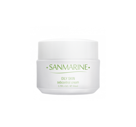 Себорегулюючий крем для обличчя Sebcontrol Cream Sanmarine, 50 мл
