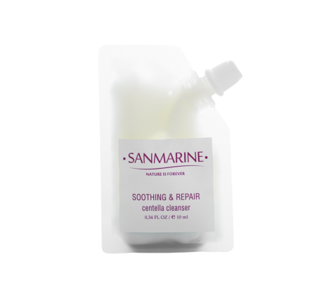 Міні молочко для очищення шкіри Mini Centella Cleanser Sanmarine, 10 мл