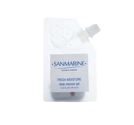 Міні очищувальний гель глибокої дії Mini Deep Cleanser Gel Sanmarine, 10 мл