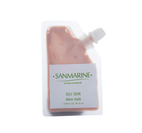 Міні детокс маска для обличчя Mini Detox Mask Sanmarine, 10 мл