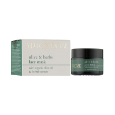 Зволожуюча та поживна крем-маска з екстрактами оливи Olive & Herbs Face Mask Yellow Rose, 50 мл