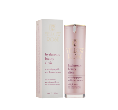 Сироватка-заповнювач зморшок з гіалуроновою кислотою Hyaluronic Beauty Elixir Yellow Rose, 30 мл