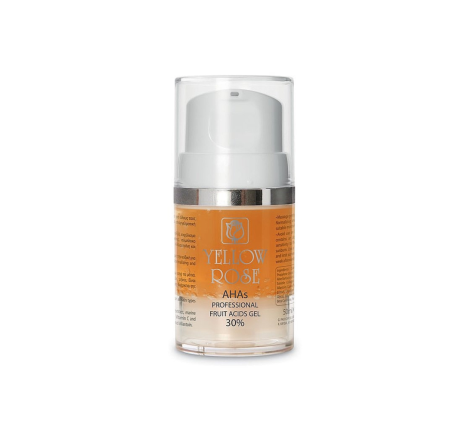 Гель- пілінг для обличчя з AHA кислотами 30% Fruits Acids Gel 30% Yellow Rose, 50 мл