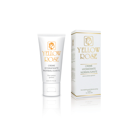 Зволожуючий крем для обличчя Creme Hydratante Normalisante Yellow Rose, 50 мл