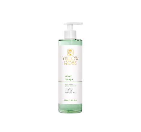 Протизапальний тонізуючий лосьйон Lotion Tonique Pour Peaux Grasses Et Mixtes Yellow Rose, 500 мл