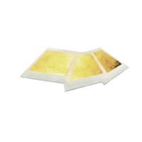 Золота маска для обличчя Golden Line Face Mask Gold Foil Yellow Rose, 12 шт                             
