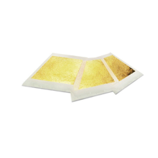 Золота маска для обличчя Golden Line Face Mask Gold Foil Yellow Rose, 12 шт