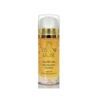 Гелева маска для обличчя із золотом Golden Line Face Radiance Gel Mask Yellow Rose, 100 мл 