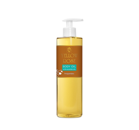 Масажна олія з цитрусовими ефірними оліями Body Massage Oil With Hesperides Yellow Rose, 500 мл