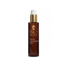 Масажна олія зі східними спеціями Body Massage Oil With Spicy Yellow Rose, 200 мл
