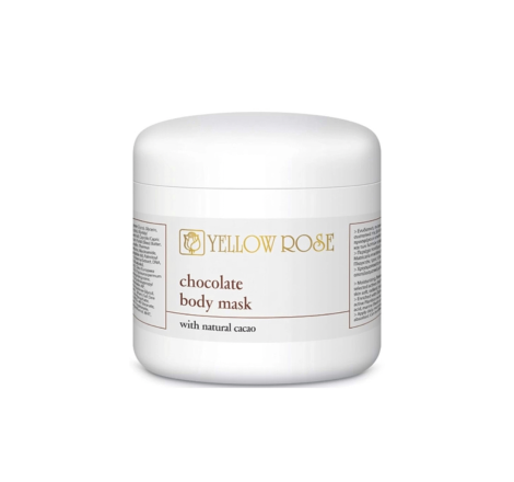 Гелева маска для тіла з натуральним какао Chocolate Body Mask Yellow Rose, 500 мл