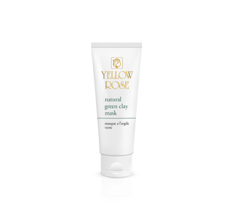 Маска з зеленою глиною Natural Green Clay Mask Yellow Rose, 250 мл 