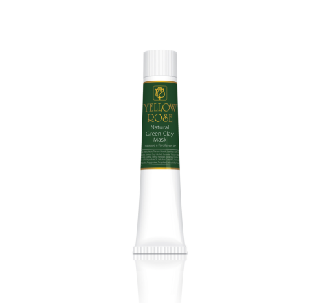 Маска з зеленою глиною Natural Green Clay Mask Yellow Rose, 50 мл 