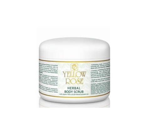 Гелевий скраб для тіла Herbal Body Scrub Yellow Rose, 500 мл