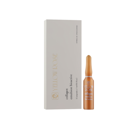 Ампули - сироватка з морським колагеном Collagen Ampoule Yellow Rose, 12 шт
