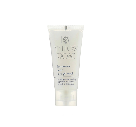 Гель-маска з перлами для обличчя Luminance Pearl Face Gel Mask Yellow Rose, 50 мл    
