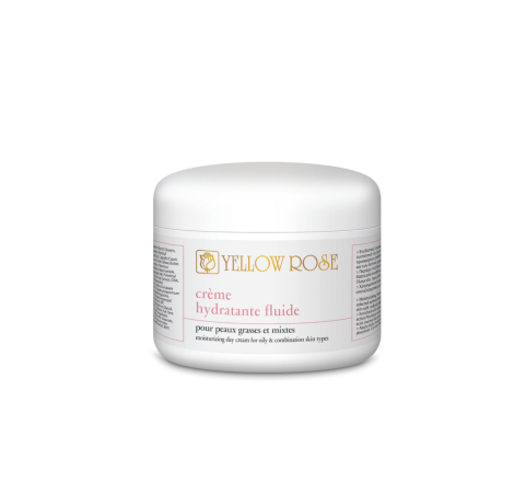 Зволожуючий крем для комбінованої та жирної шкіри Creme Hydratante Fluide Yellow Rose, 250 мл