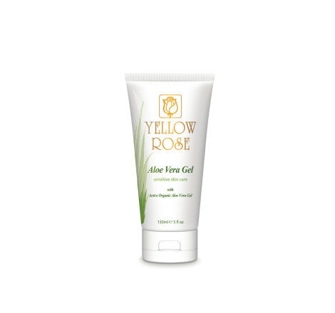 Зволожуючий і пом'якшуючий гель Gel Aloe Vera Yellow Rose, 150 мл                              