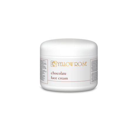Енергетичний шоколадний крем для обличчя Chocolate Face Cream Yellow Rose, 250 мл