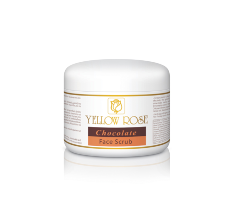 Шоколадний скраб для обличчя Chocolate Face Scrub Yellow Rose, 250 мл 