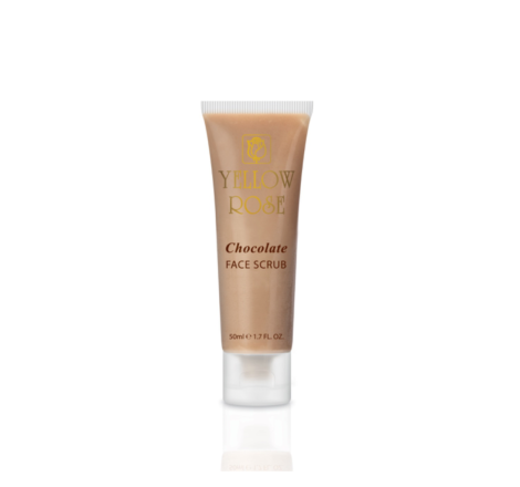Шоколадний скраб для обличчя Chocolate Face Scrub Yellow Rose, 50 мл 